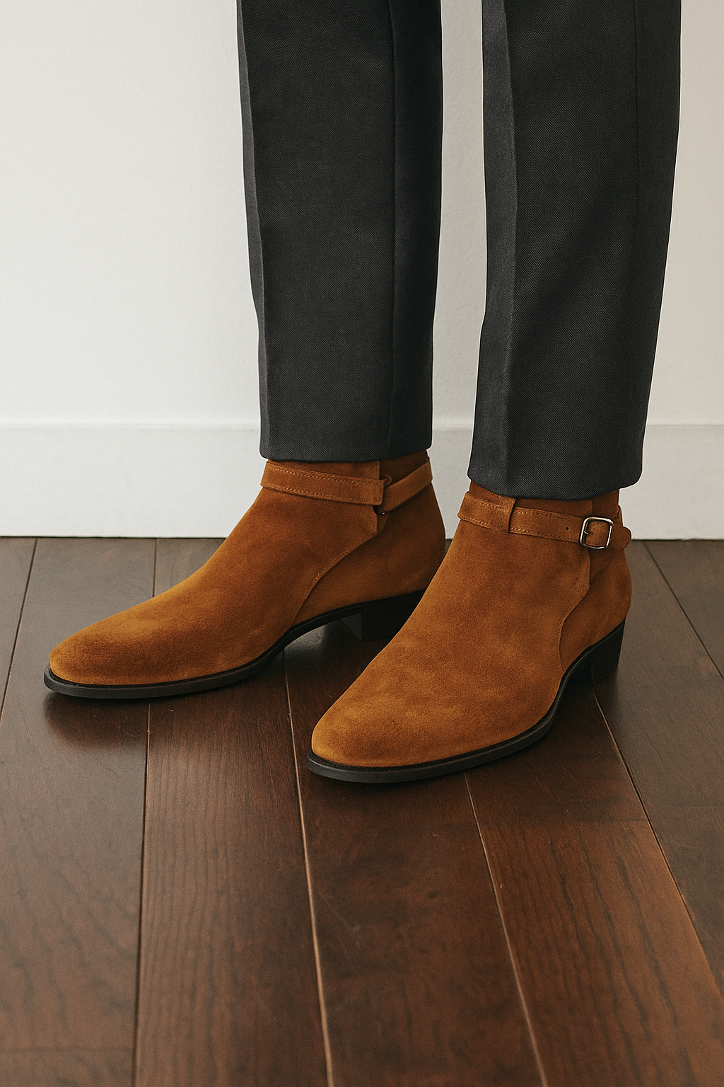 Jodhpur Suede Ankle Boots