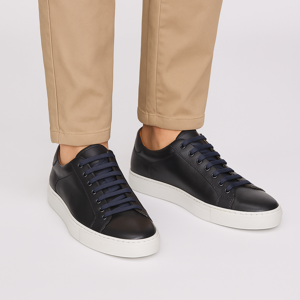 Jamaal Larsen Sneakers - Black Leather