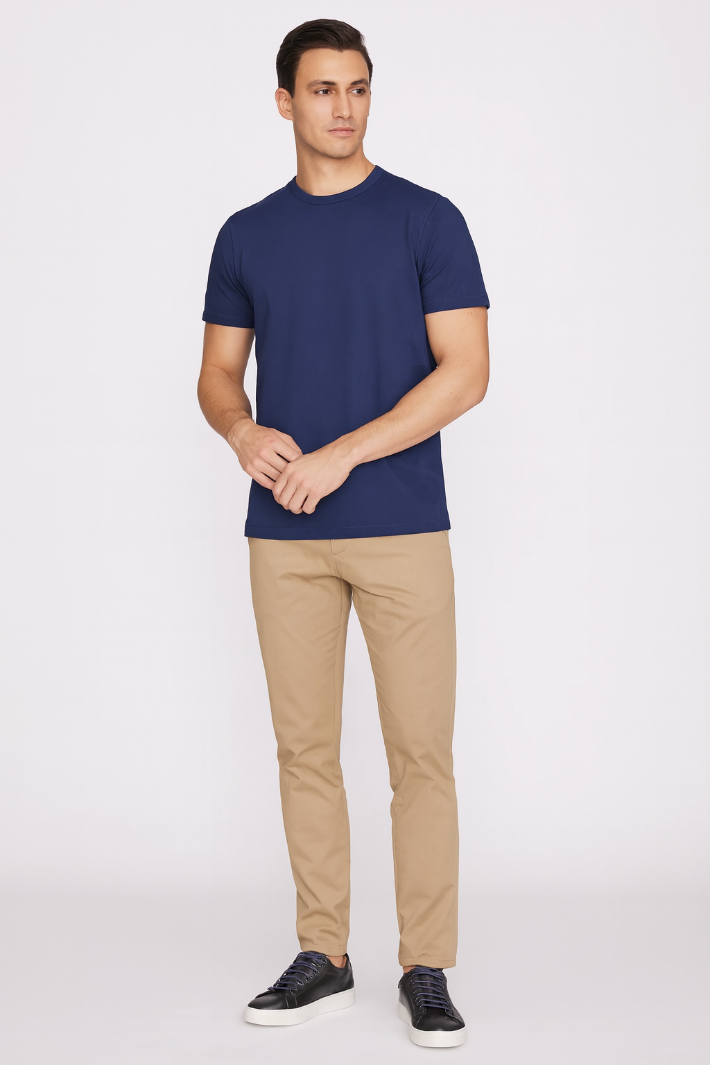 Jamaal Larsen Sneakers - Black Leather