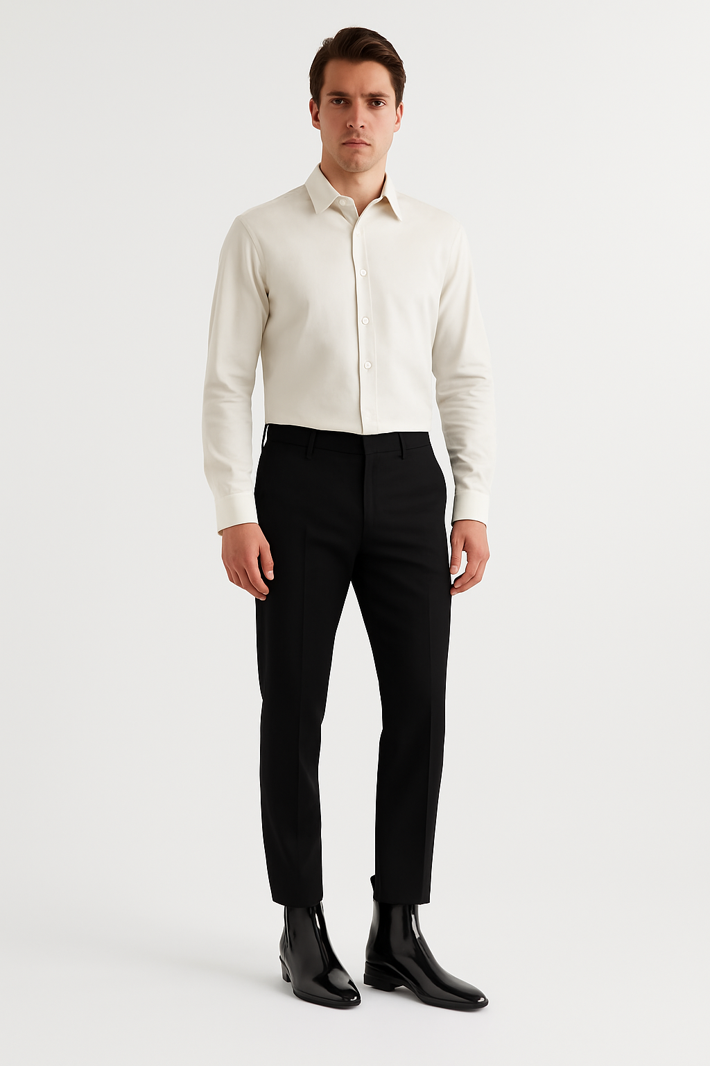 Webster Patent-Leather Chelsea Boots