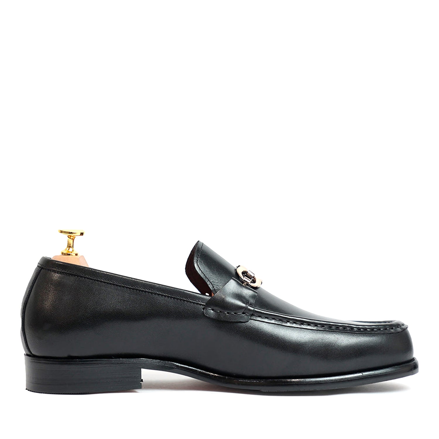 Classic Ferra Black Loafers