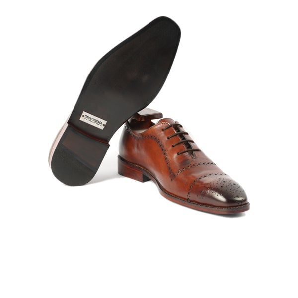 Wingtip Oxford Brown Shoes