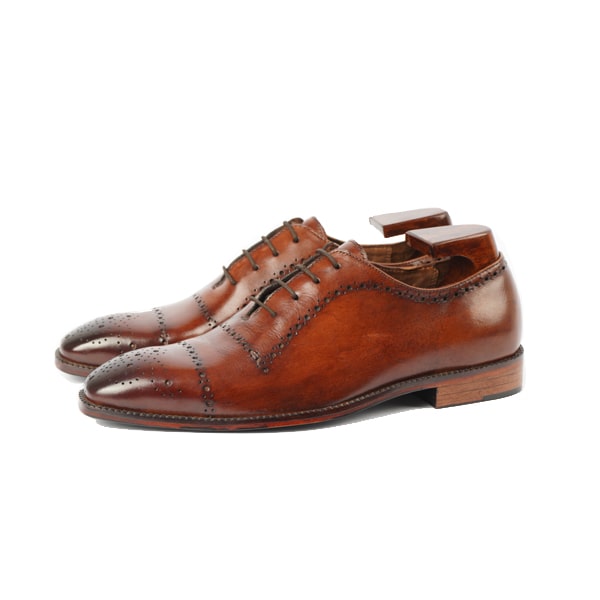 Wingtip Oxford Brown Shoes