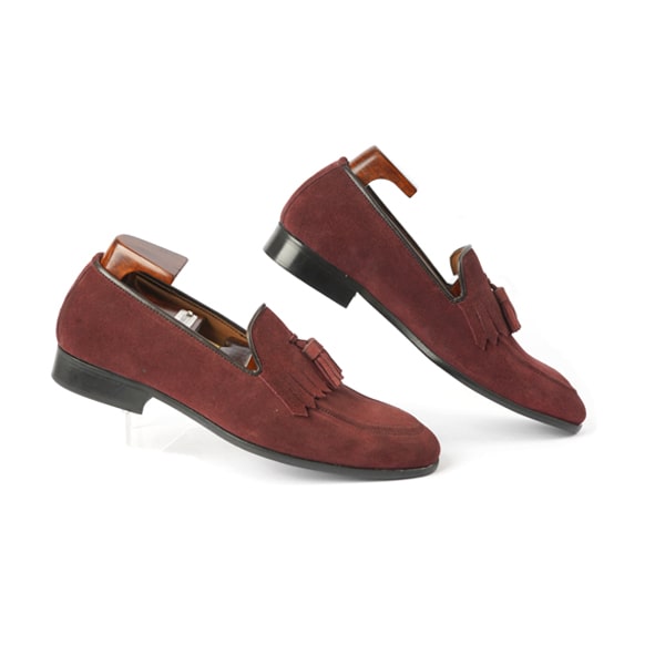 Tassel Loafer in Suede