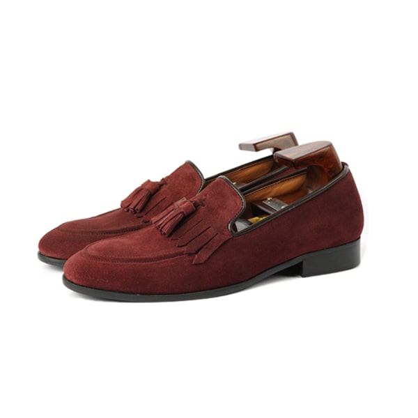 Tassel Loafer in Suede