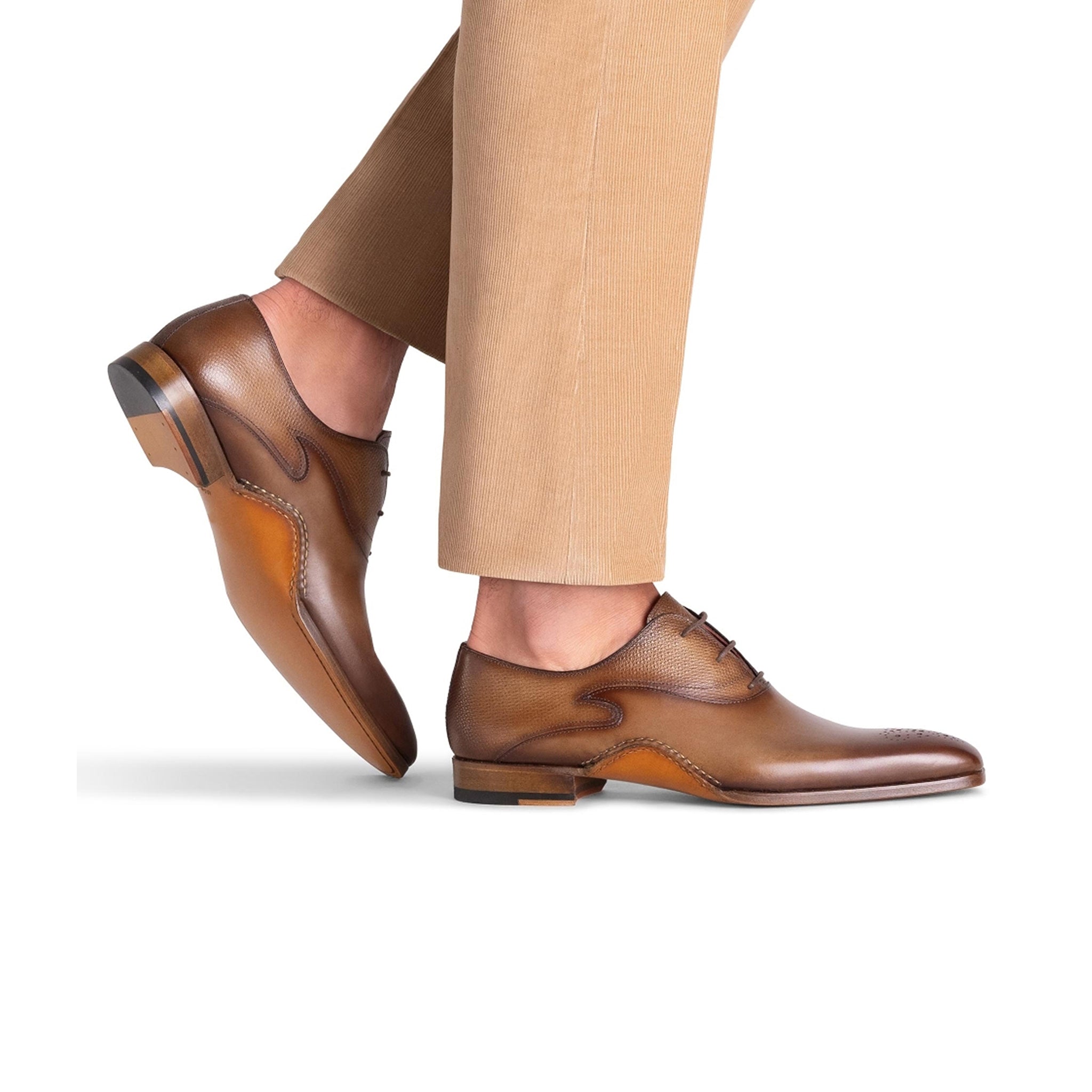 Scott Medallion Toe Oxford Shoe