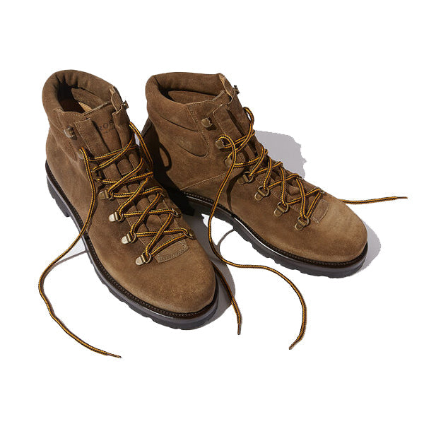 Suede Brown Leather Ankle Boots