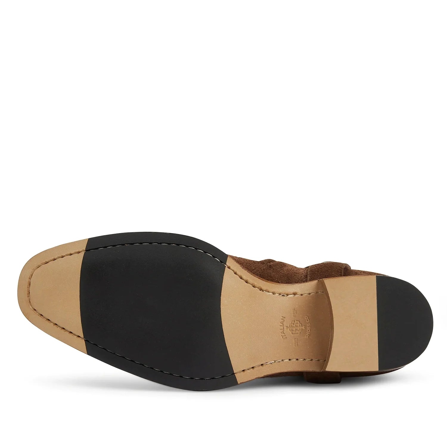 Harness Zip Boot - Ochre Suede Leather