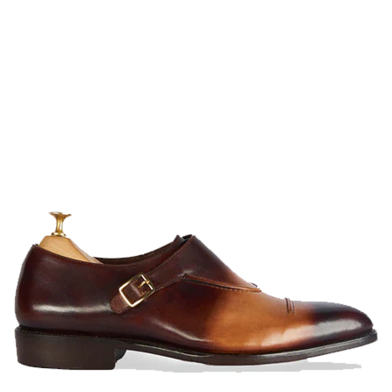 DOUBLE MONK CAMEL BROWN