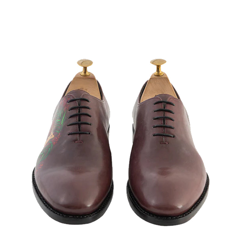 Deer Plum Wholecut Oxfords Shoes