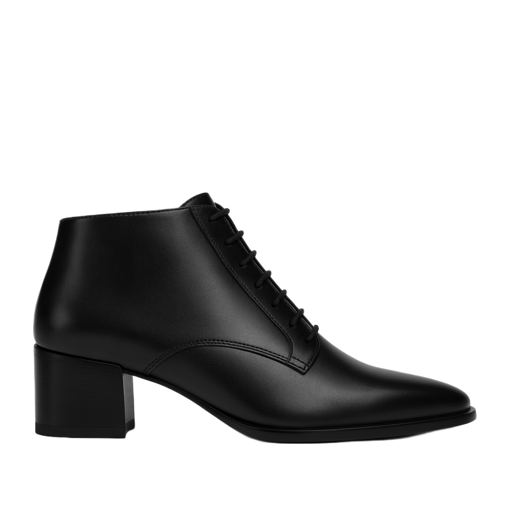 Italian Ankle Boot with Heel for Men's