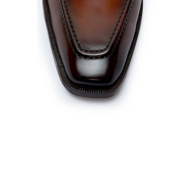 Classic Design Polished Leather Stylish Loafers