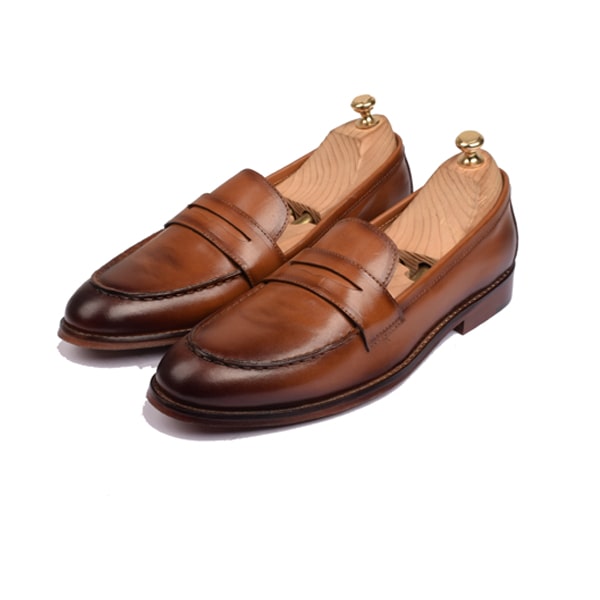 Penny Loafer In brown Leather