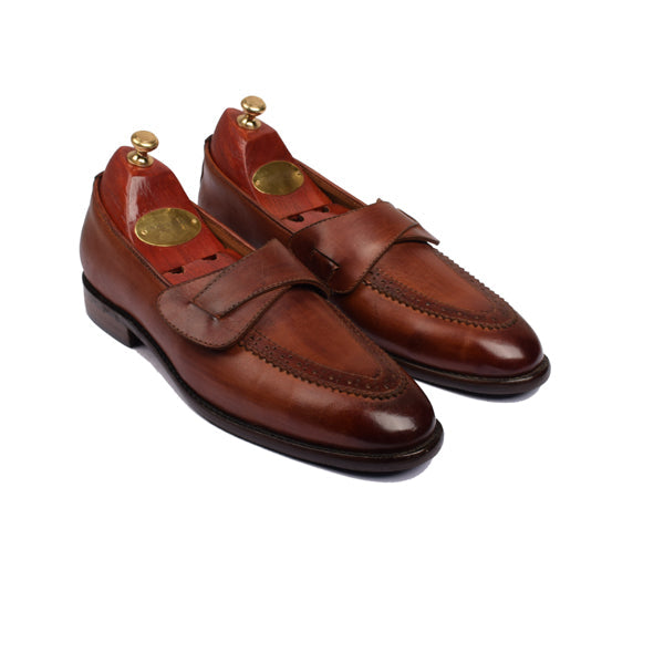 Monk Strap Single Buckle Shoes