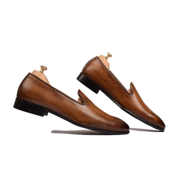 Classic Design Slip On Shade Brown Shoes