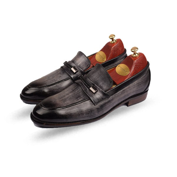 Penny Loafer Classic Shade Grey Leather