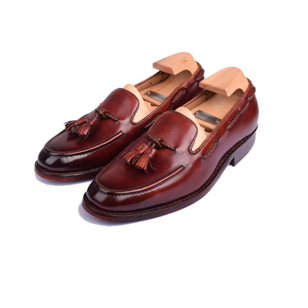 Tassel Leather Loafer - Refine slip