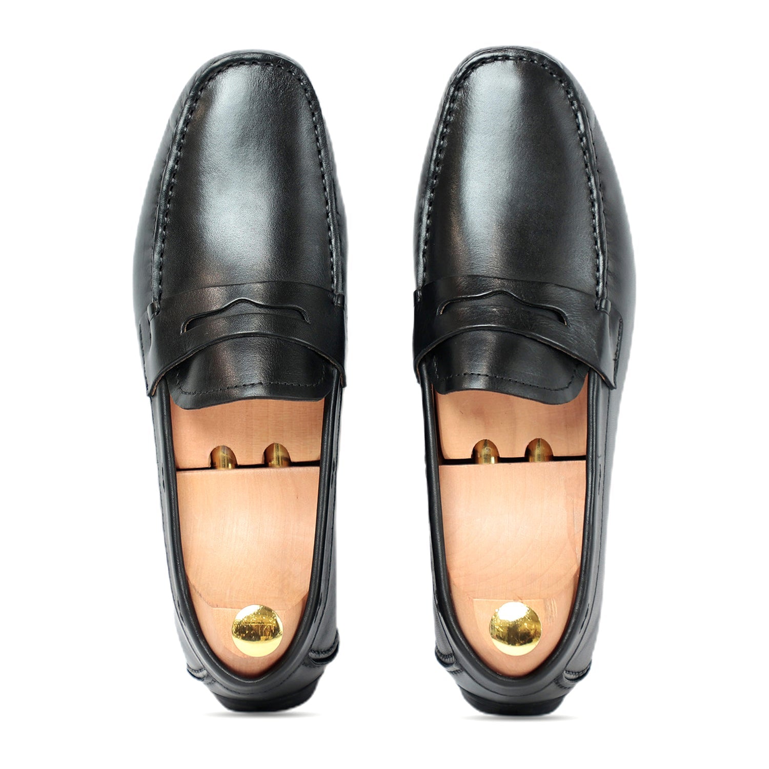 Black Driving Moccasins