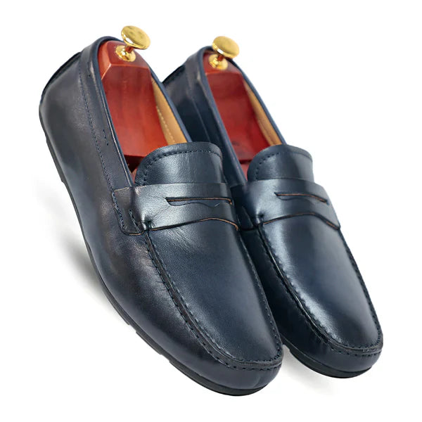 Black Driving Moccasins