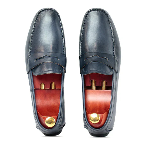 Black Driving Moccasins