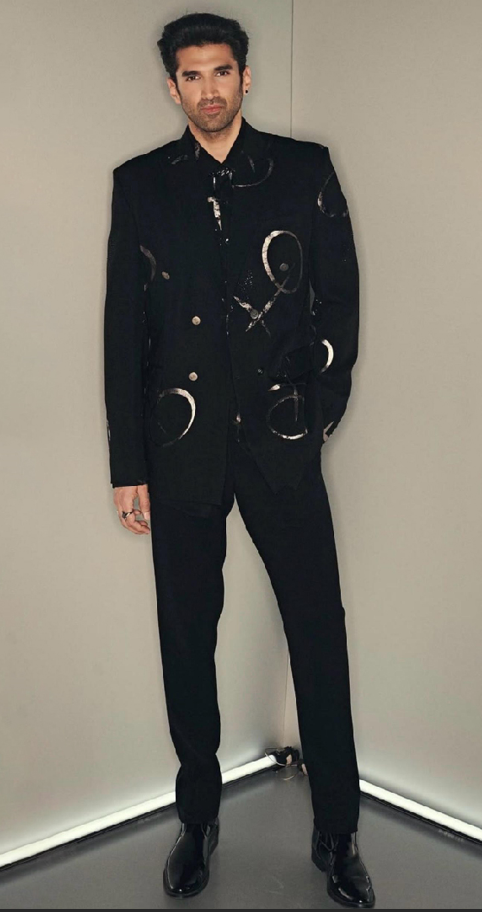 Black Leather Men's Ankle Boots