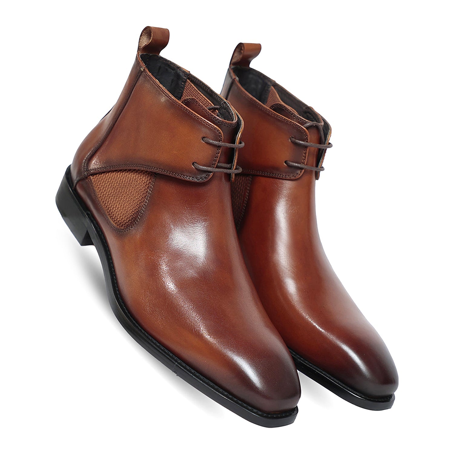 Stanford Chukka Black Shoes