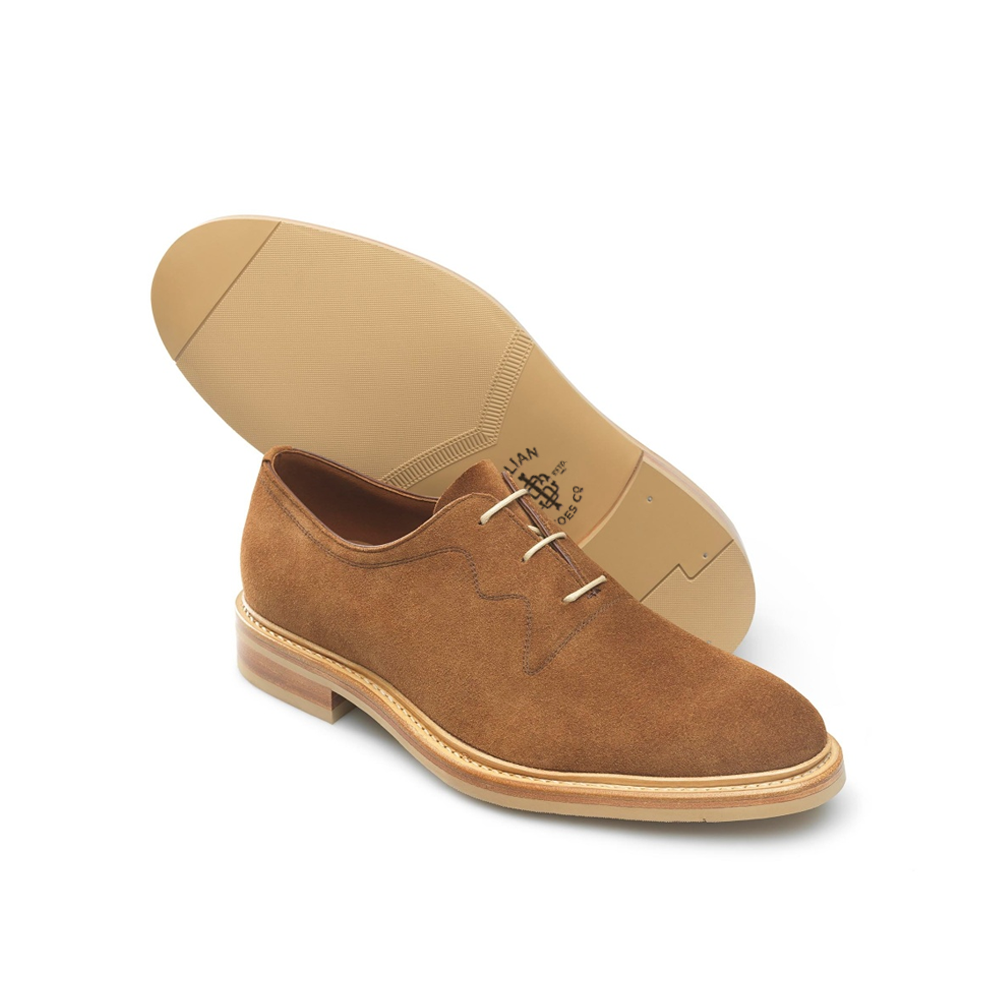 Kay Young Lace-Up Leather Oxford Shoes