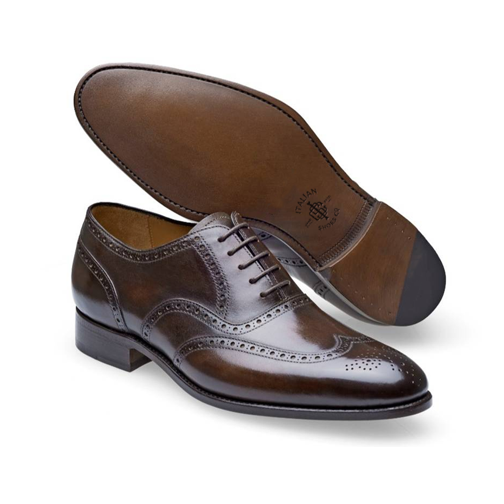 Liza Cross Wingtip Shoes