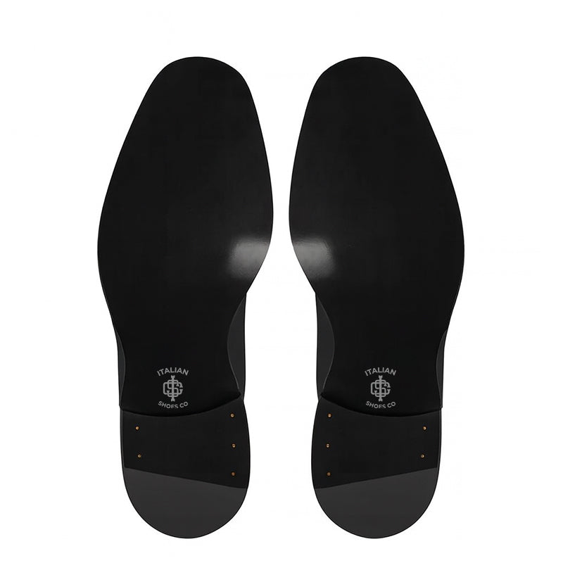 Studded Leather Chelsea Boots For Men