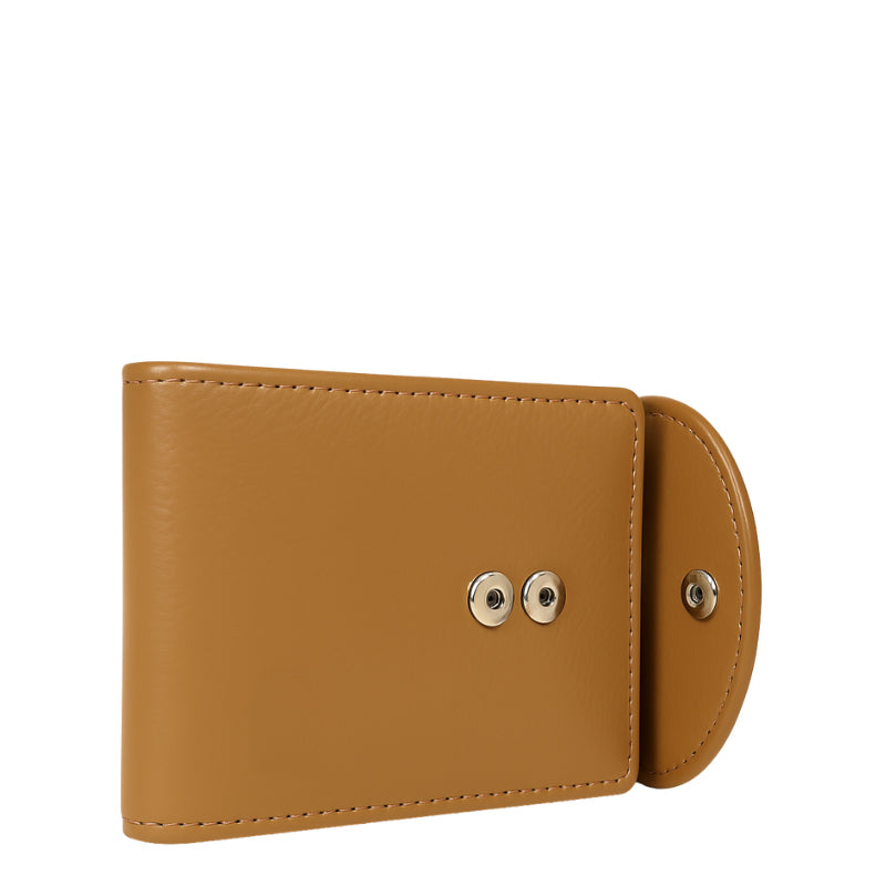 Premium Brown Snap Closure Wallet for Men