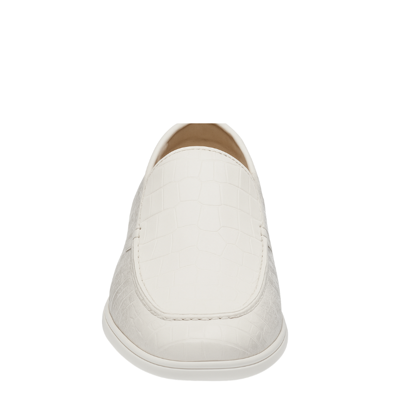 Croc Print Moccasins