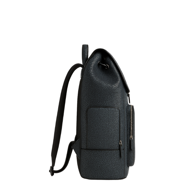 Luxury Snap-Button Closure Backpack