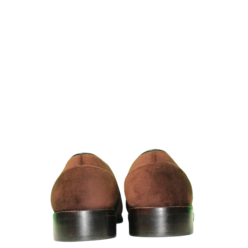 Luxury Suede Leather Brown Slip on for Men's