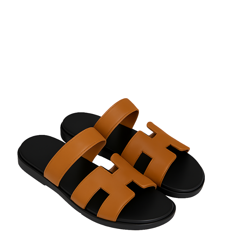 Luxury Patent Leather Sandal for Men