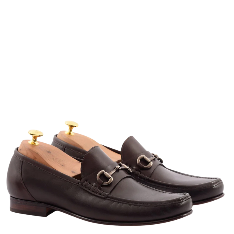 Men's Leather Brown Timeless Elegance Loafer