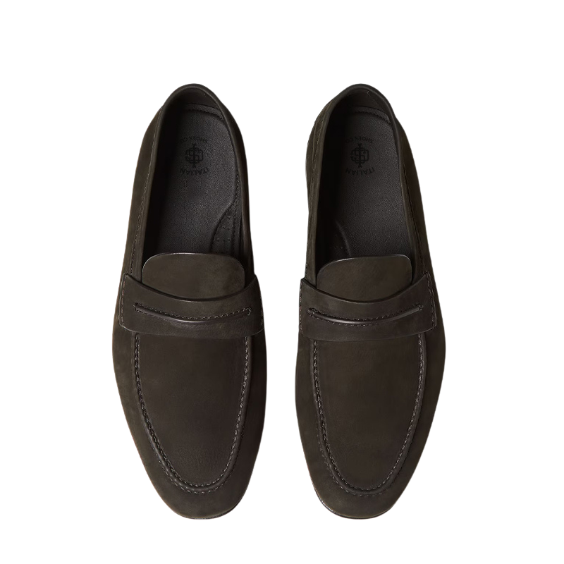 Men's Premium Tan Moccasins Loafer Shoe