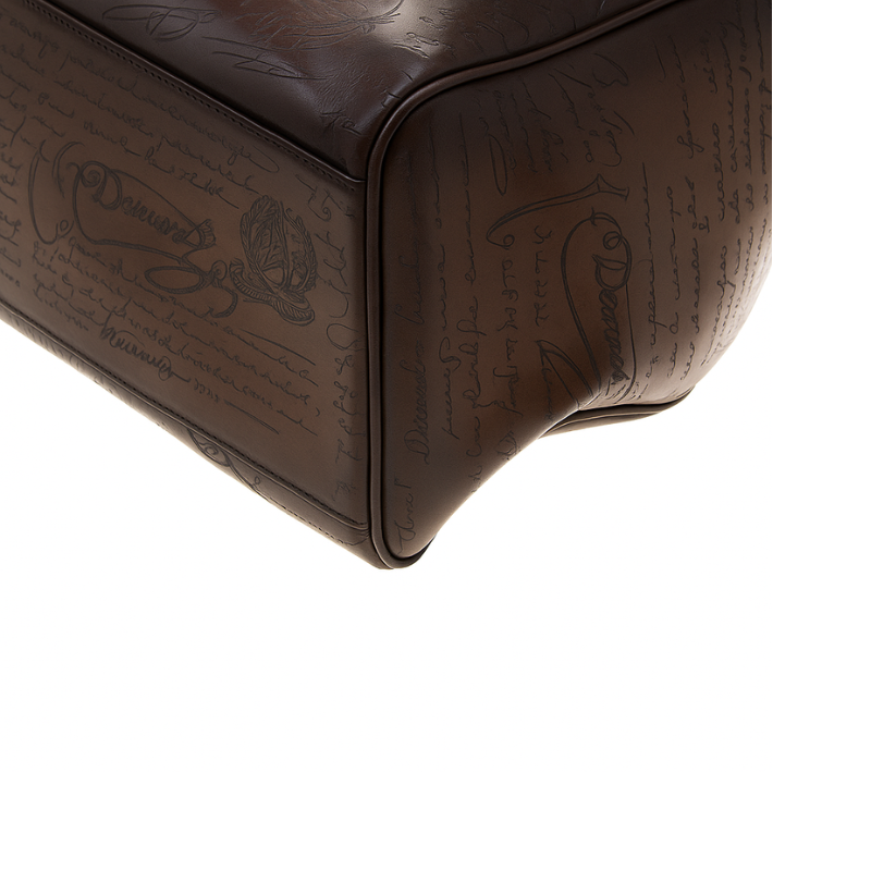 Premium Travel Duffel Leather Green Luggage Bag