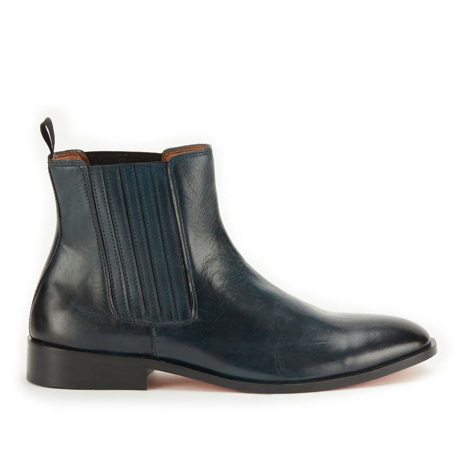 Blue Chelsea Boots