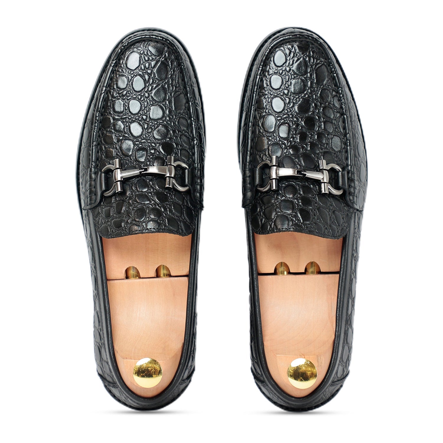 Sedan Black Croro Shoes