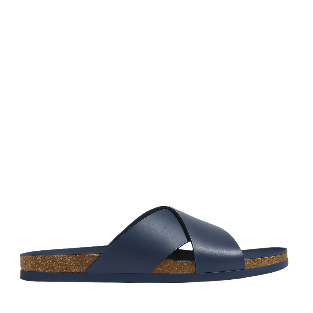 Pure Elegance Burgundy Leather Slipper