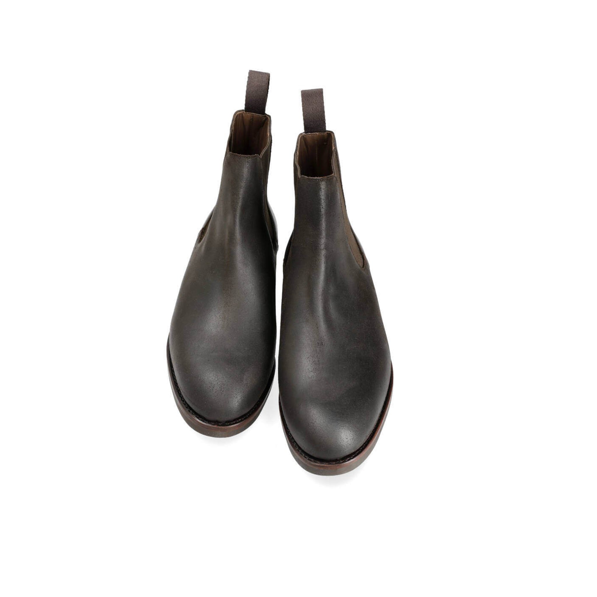 Coal Patina Chelsea Boots