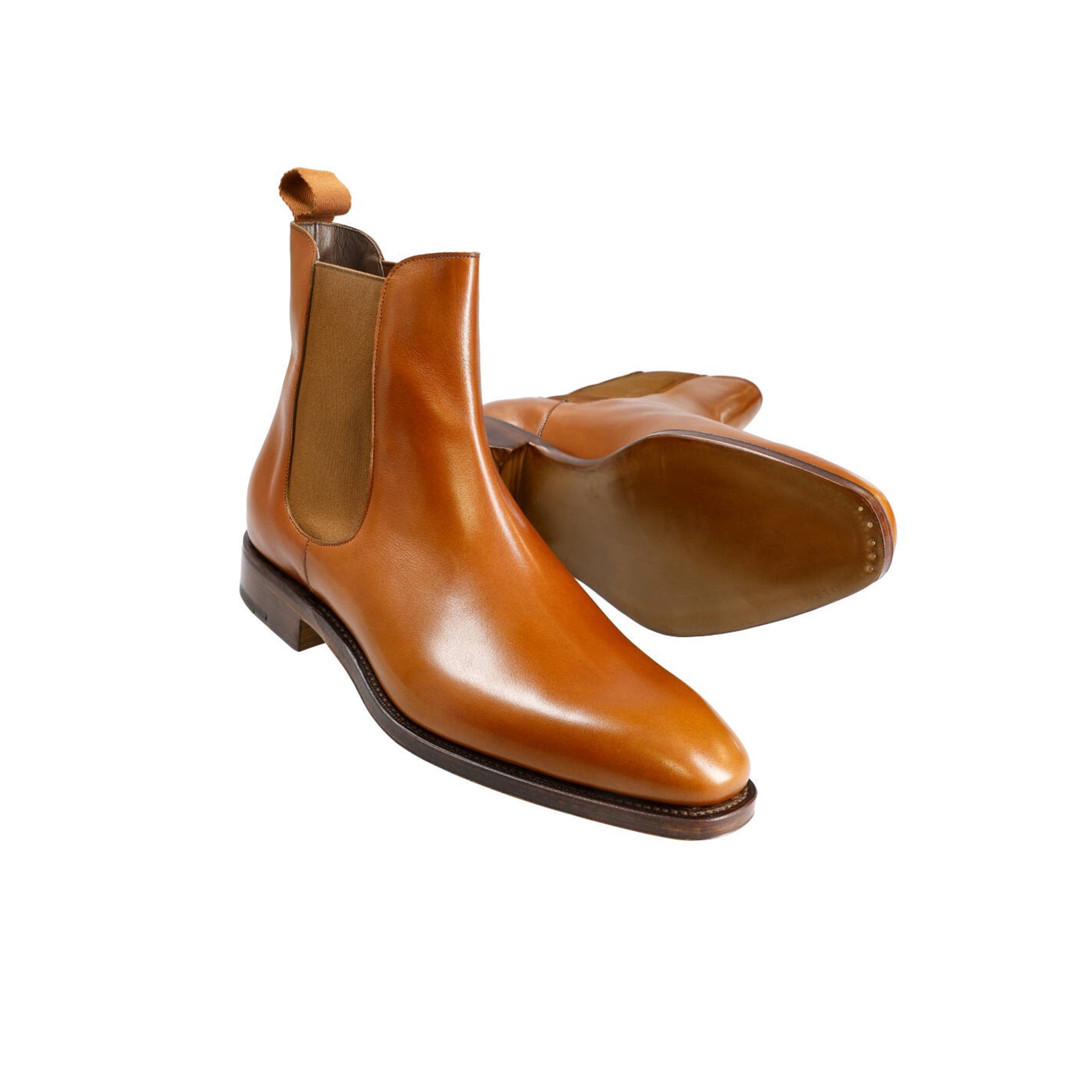Rich Gold Chelsea Men's Boots