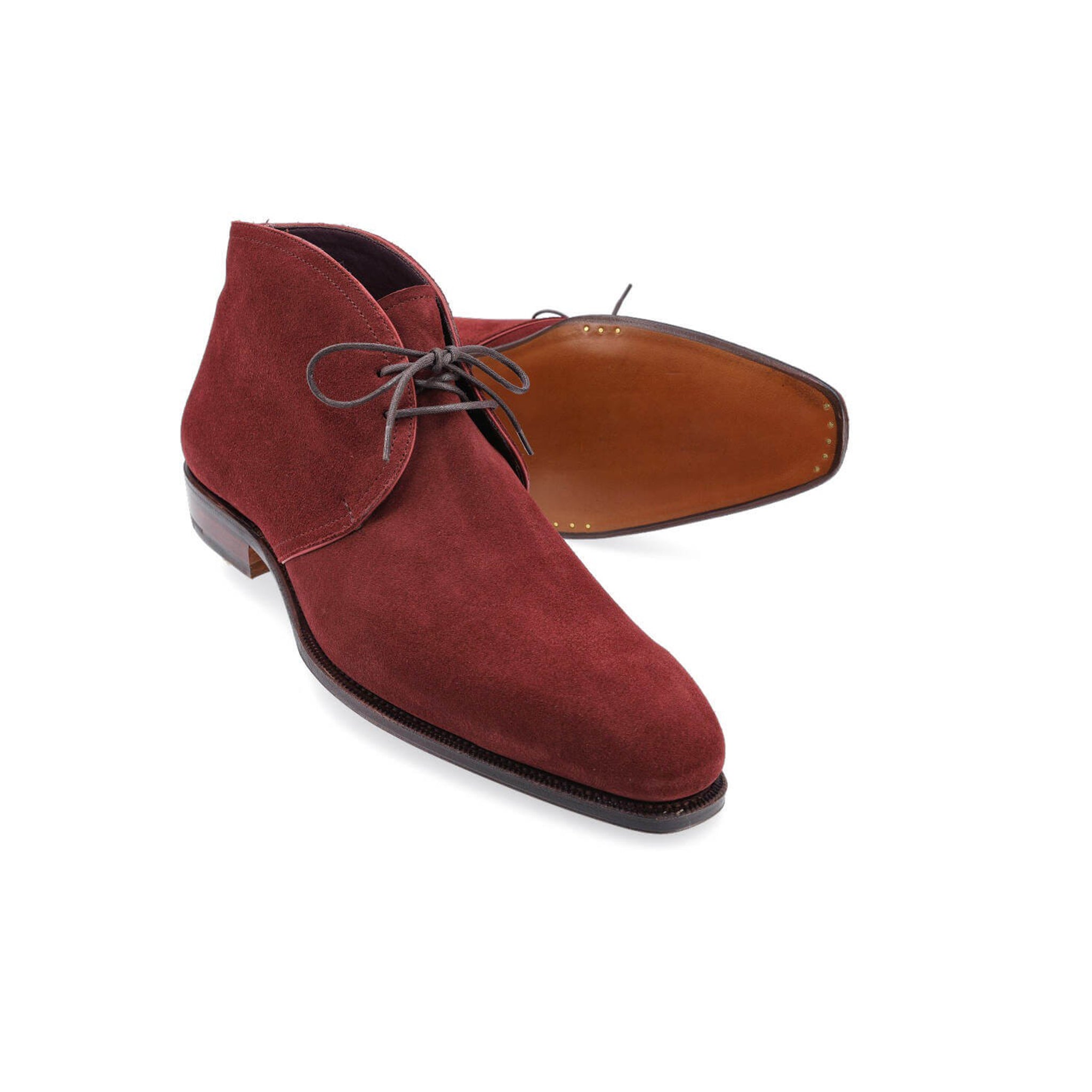 Burgundy Chukka Boots