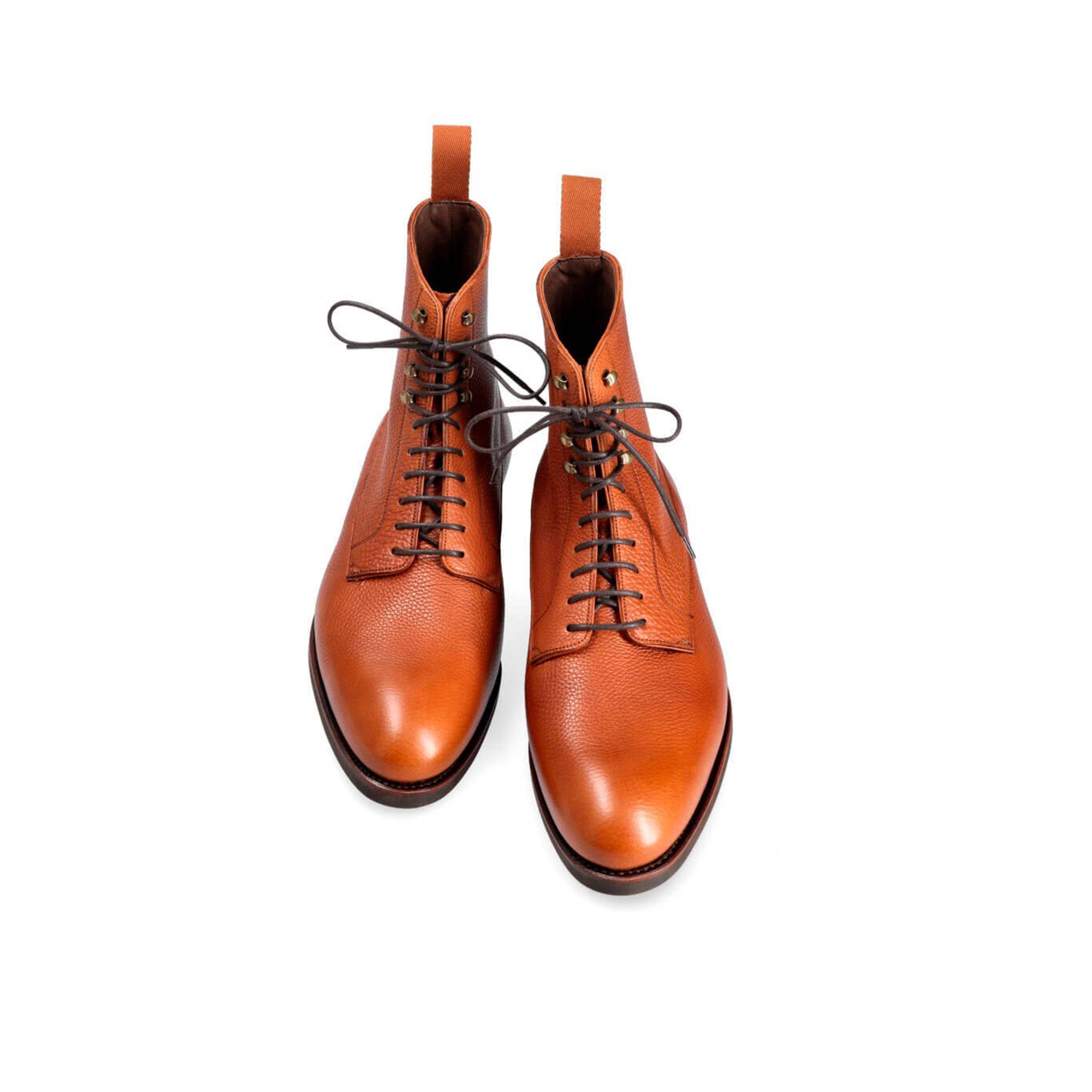 Tan Derby Boots for Men's