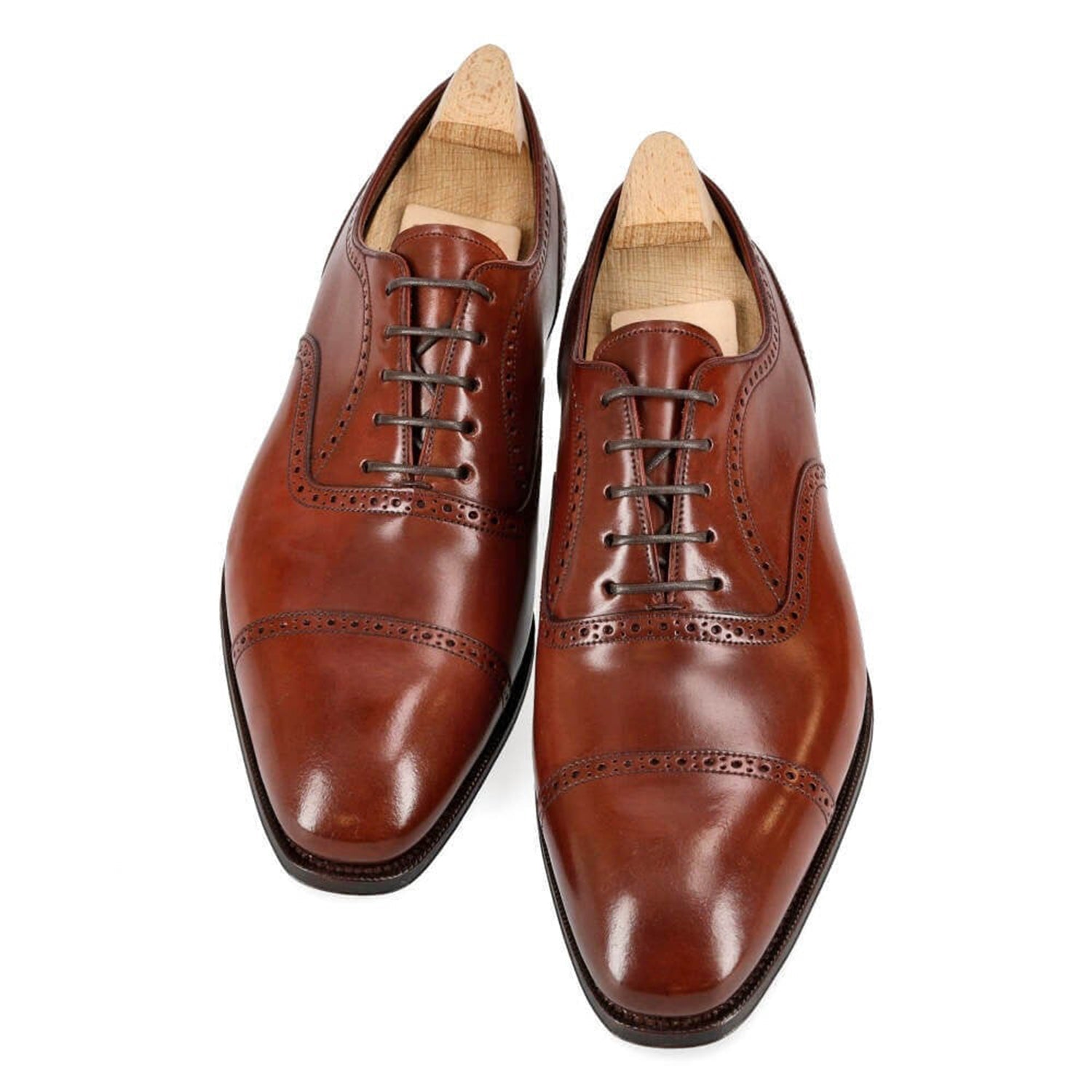 Polished Leather Formal Oxford Shoes
