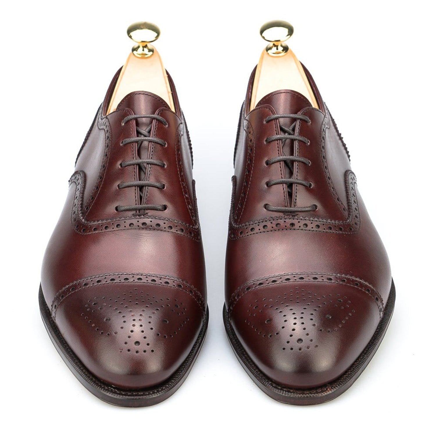 Classic Leather Cap-Toe Formal Oxford Shoe