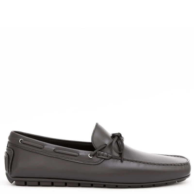 Patent Slip-On Leather Brown Loafer
