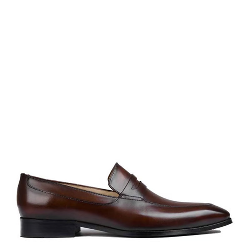 Penny Handcrafted Leather Loafers For Men