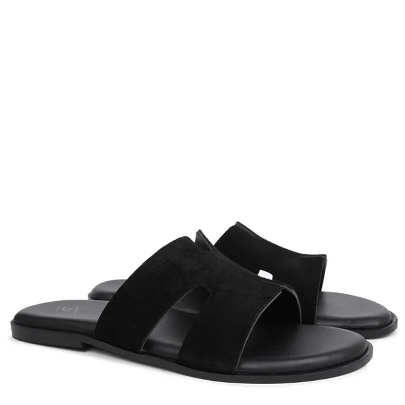 Suede H Style Slip On