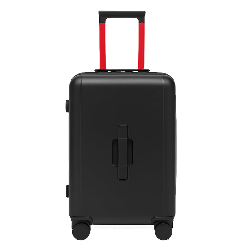 Luxury Wide Blue Trolley Luggage Bag
